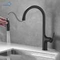 Black Sink Taps Cupc ausziehen Wasserhahn Küche stromlinienförmiges Design Küchenarmatur 2021